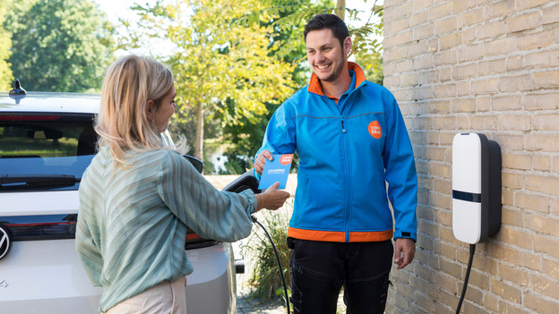 BlueBuilt charging station installation
