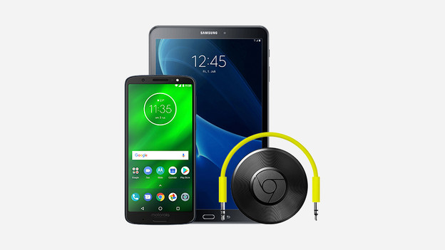 Chromecast Audio vanaf een smartphone of tablet