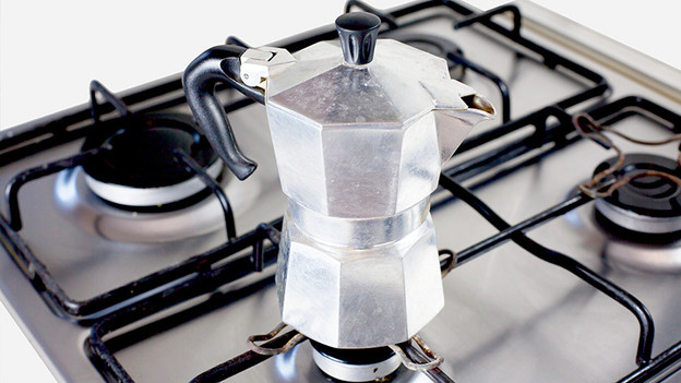 Gas: aluminum percolators