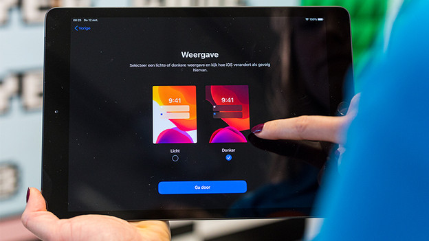 Donkere of lichte modus