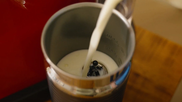 Nespresso: milk frother or milk reservoir