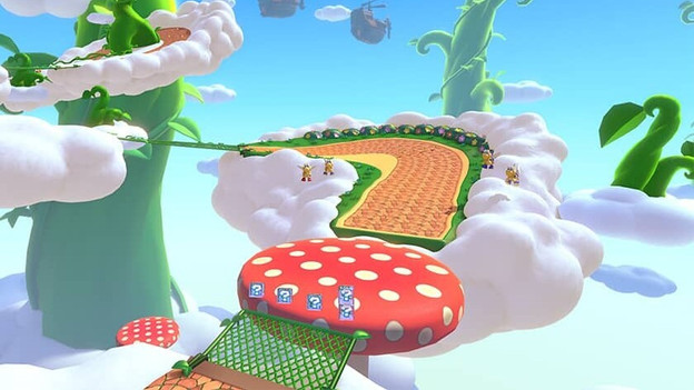 Mario Kart 8 Sky Bridge
