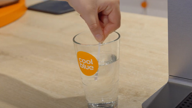 Set the water hardness