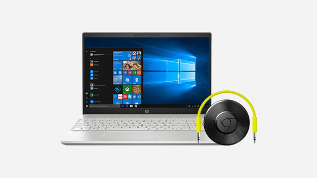 Chromecast Audio vanaf een laptop of PC 