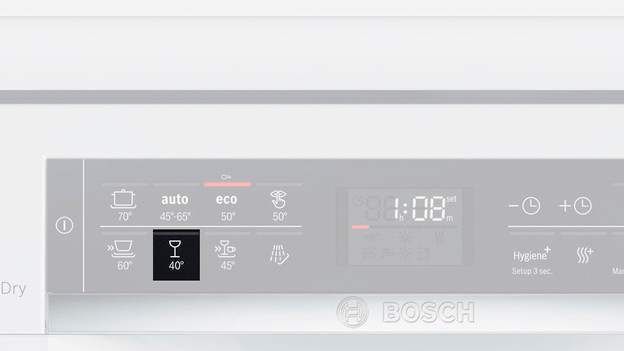 Dishwasher glassware cycle