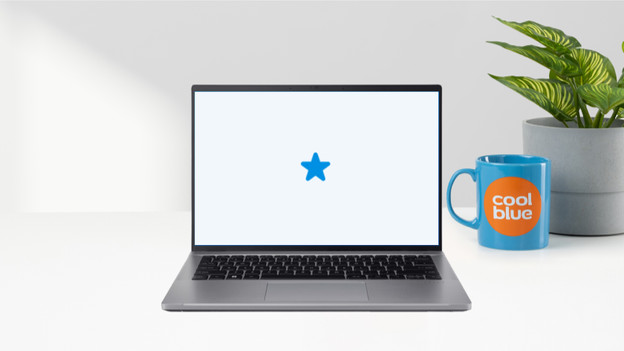 Laptop met 1 ster. 