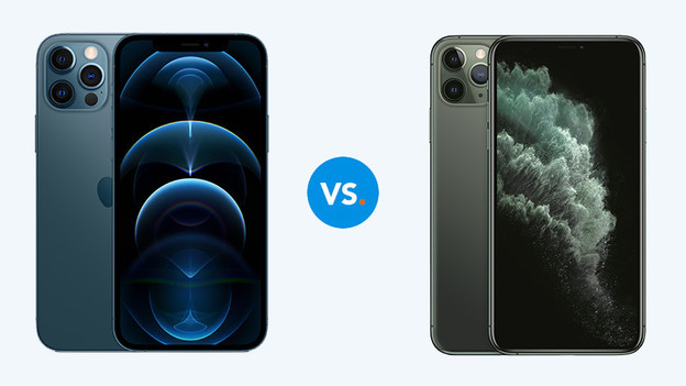 Vergelijk iPhone 12 (mini) en  12 Pro (Max)