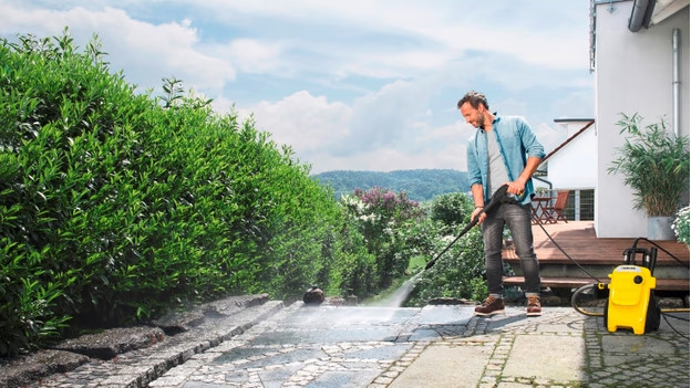 1. Use a special patio cleaner