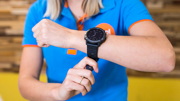 Horloge met polsmeting: zit comfortabel