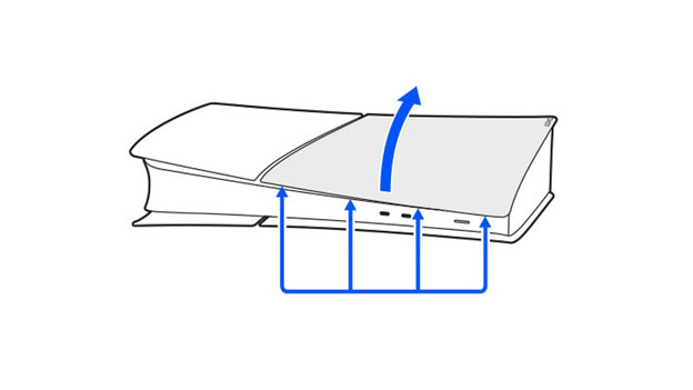 Cover PS5 Slim optillen