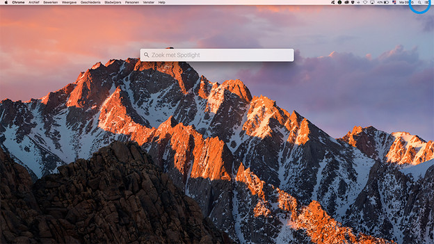 Apple MacBook spotlight bestanden zoeken