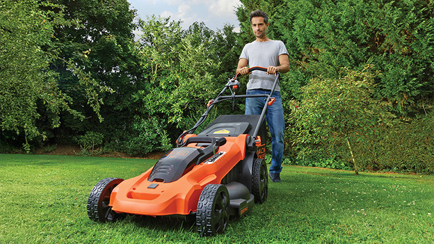 Black+decker grasmaaier mulchingfunctie