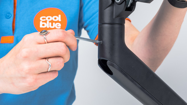 Installeer de liftarm