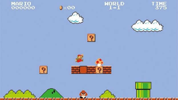 Super Mario Bros op de NES