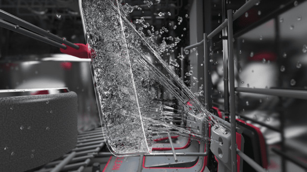 Verwijder aangekoekte resten