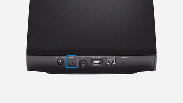 Reset an HS1 speaker