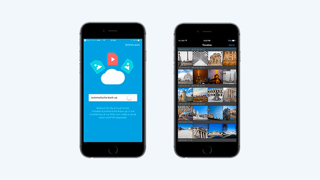 Backups maken van je smartphone of tablet via de mobiele app van je NAS