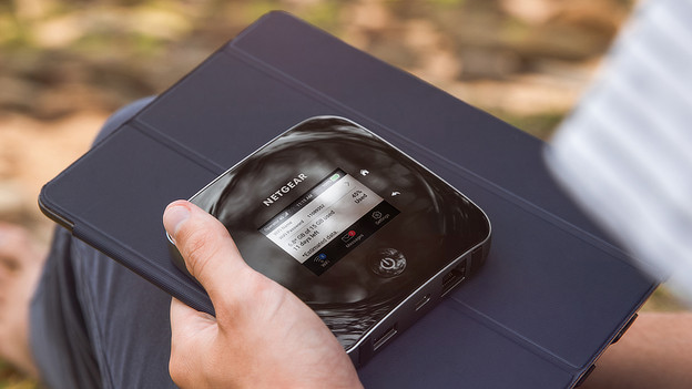 Mifi router in de tuin