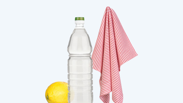 Lemon juice and vinegar