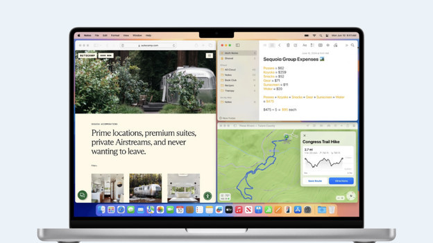 Apple MacBook multitasken