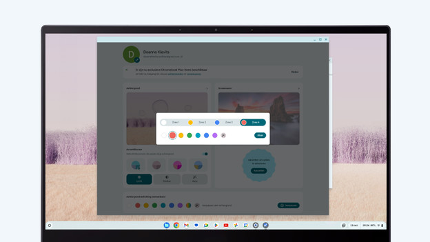 Settings Chromebook keyboard backlight.