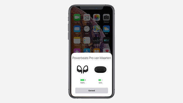 Powerbeats Pro are connected