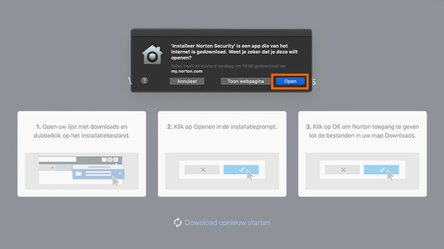 Open Norton Security 