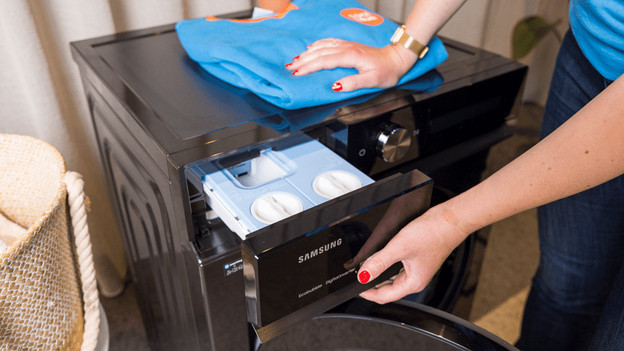 Wasmachine gebruiken