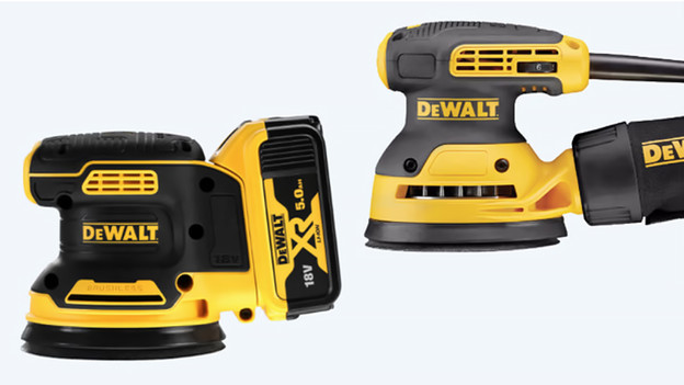 DeWalt accu schuurmachines