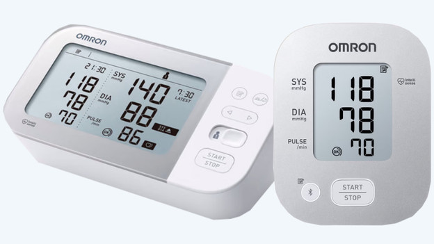 Select Omron blood pressure monitor