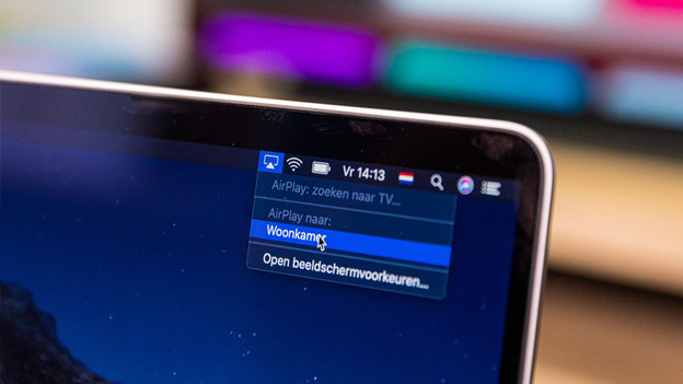 Aansluiten via Apple TV