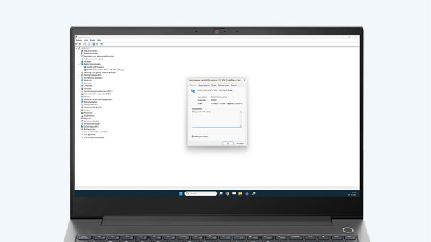 Videokaart opzoeken via Apparaatbeheer
