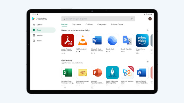Android: also apps from outside the Play Store