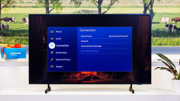 Samsung General menu