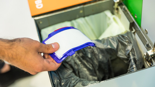 Knock out and clean the filter