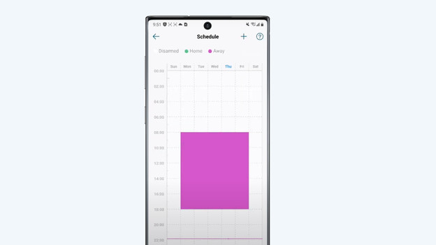 Tip 1: set time schedules for motion notificatons
