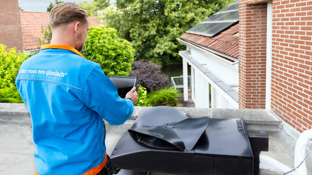 Coolblue heat pump installation