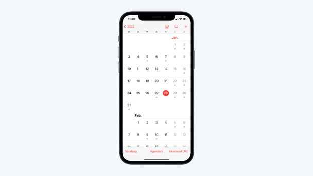 iPhone Calendar app