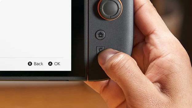 C knop op de Nintendo Switch 2