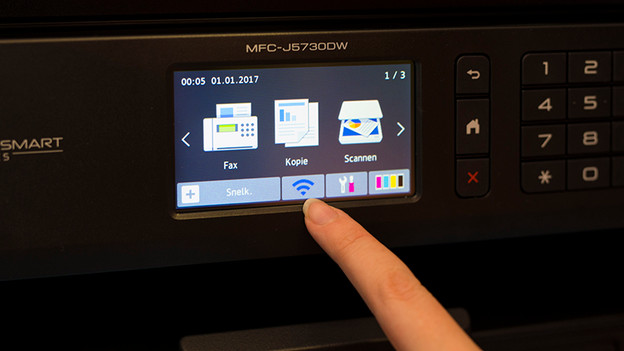 Stap 4.2: verbinden via je printer