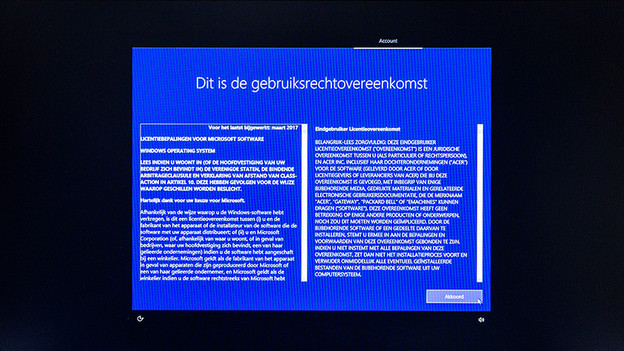 The license agreement issued.