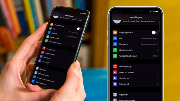 Open 'Instellingen' op je iPhone.