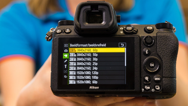 Z6 II: filmt in 4K met 60 fps