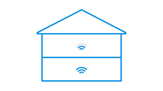 Bereik tot de eerste verdieping