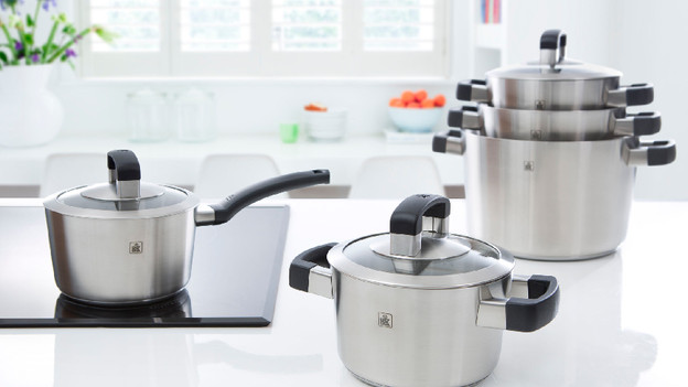 BK Conical Cool Glass cooking pot set