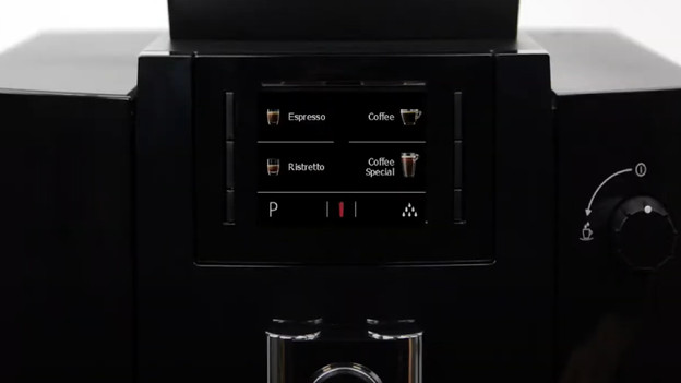 Op het display verschijnt het icoontje voor het waterfilter vervangen