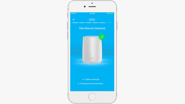 Check your Orbi the connection of your Orbi