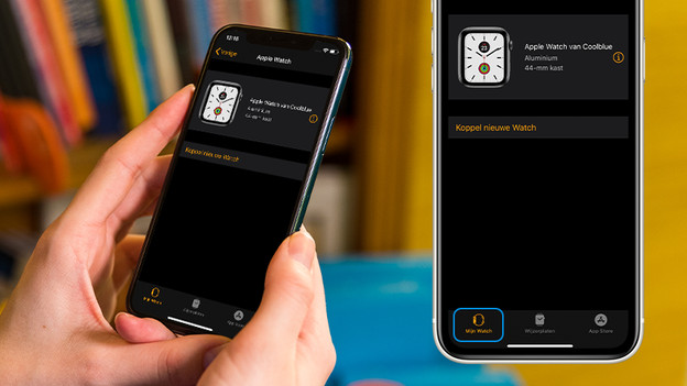 2. Tik op het info-icoon.