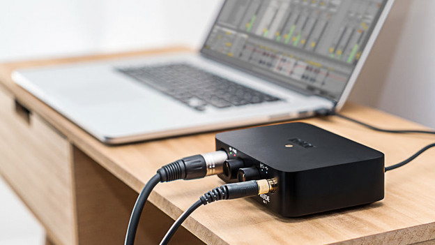 Audio interface aansluiten op je computer
