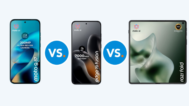 Motorola Moto vs Edge vs Razr